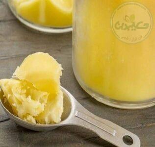 روغن زرد گاوی یک کیلویی