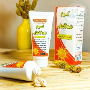 کرم ضد آفتاب طبیعی