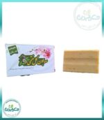 صابون گل ختمی طبیعی سنتی