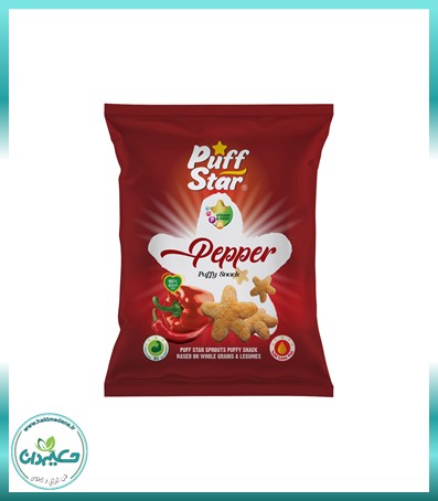 اسنک پف استار با طعم آتشین