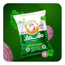 پفک پیاز و جعفری مهدیار