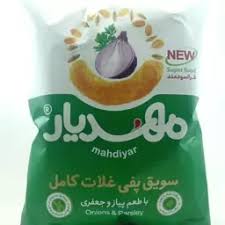 پفک پیاز و جعفری مهدیار