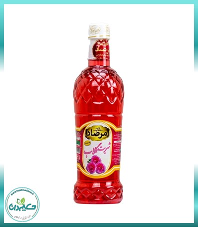 شربت گلاب طبیعی یک لیتر