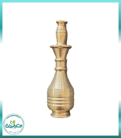 سرمه دان برنجی بزرگ سه تیکه 20 گرم
