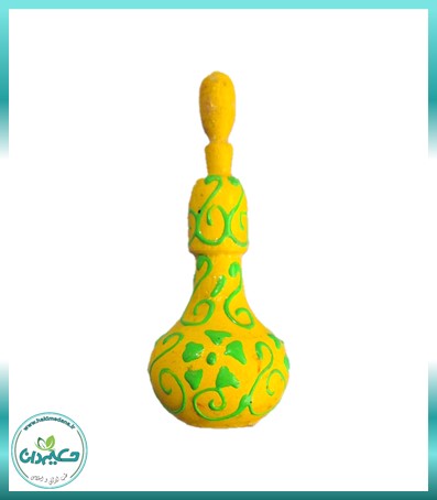 سرمه دان چوبی زرد رنگ 38 گرم